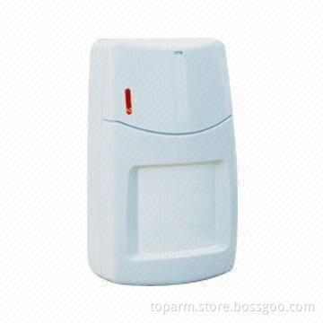 Dual-tech Motion Detector with AI Intelligent Microprocessor and 14mA Power Consumption